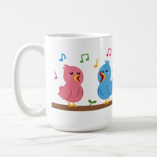 Personalized Armenian Good Morning Mug With Birds Kaffeetasse (Links)