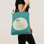 Personalized Art Definition Tote Bag Tasche (Von Nahem)
