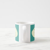 Personalized Art Dictionary Style Espresso Mug Espressotasse (Rückseite)