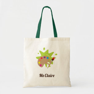 Personalized Art Teacher Tote Bags Tragetasche