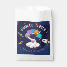 Personalized Astronaut Space Party Treats Geschenktütchen