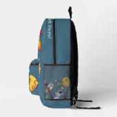 Personalized Astronaut Space School Supplies Bedruckter Rucksack (Rechts)