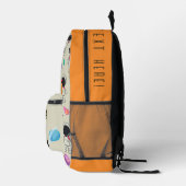Personalized Astronauts and Planets Back to School Bedruckter Rucksack (Rechts)