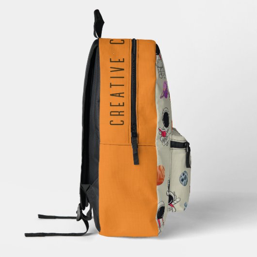 Personalized Astronauts and Planets Back to School Bedruckter Rucksack (Links)