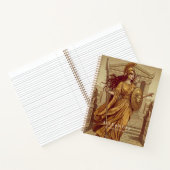 Personalized Athena Affirmation Journal Notizblock (Innenseite)