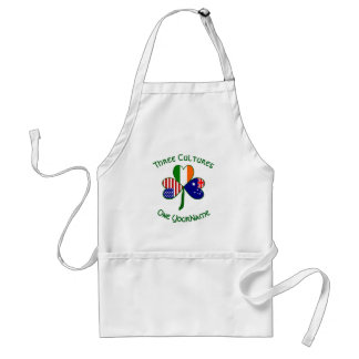 Personalized Australia Ireland USA Shamrock Schürze