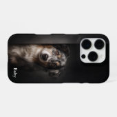 Personalized Australian Shepherd Portrait iPhone C iPhone Hülle (Rückseite (Horizontal))
