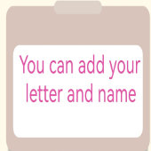 Personalized Autumn Monogram Mug - Custom Name & I Tasse