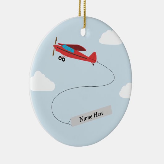 Personalized Aviation Ornament (Rechts)