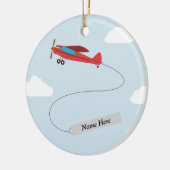Personalized Aviation Ornament (Links)