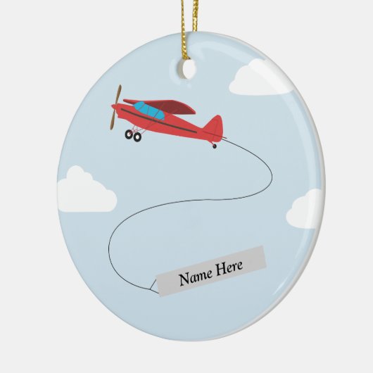 Personalized Aviation Ornament (Links)