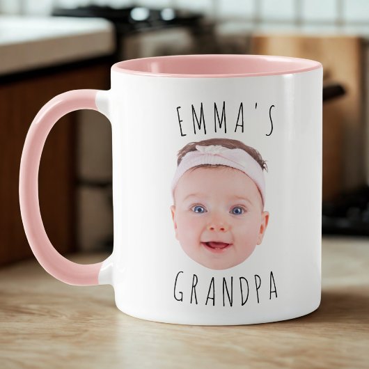 Personalized Baby Face Photo Tasse