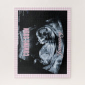 Personalized Baby Girl Gender Reveal Sonogram Pic Puzzle (Vertikal)