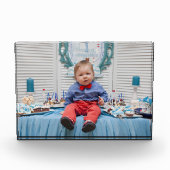 Personalized Baby Photo Frame Fotoblock (Vorderseite)