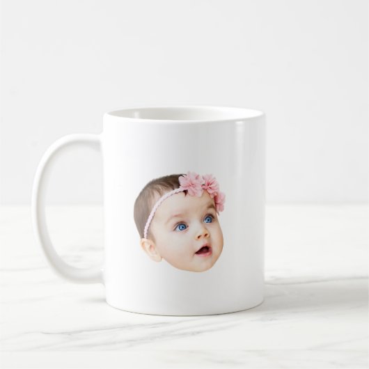 Personalized Baby Photo Mug Custom Father's Day Kaffeetasse (Links)