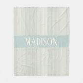 Personalized Baby Shower Blanket Gift for Girls Fleecedecke (Vorderseite)