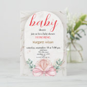 Personalized Baby Shower Card – Cute Feiertagskarte (Stehend Vorderseite)