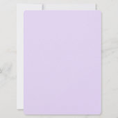 Personalized Baby Shower Invitation Feiertagskarte (Rückseite)