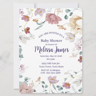 Personalized Baby Shower Invitation Feiertagskarte