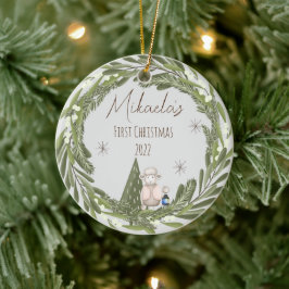 Personalized Baby's first Christmas Ornament
