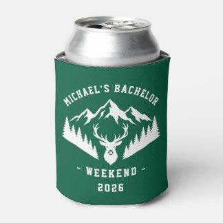 Personalized Bachelor Weekend Mountain Dosenkühler