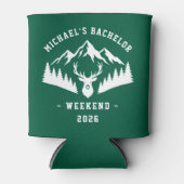 Personalized Bachelor Weekend Mountain Dosenkühler (Vorderseite)