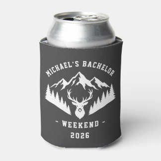 Personalized Bachelor Weekend Mountain Dosenkühler