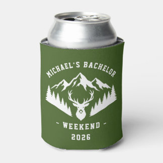 Personalized Bachelor Weekend Mountain Dosenkühler