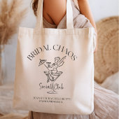 Personalized Bachelorette Tote Bag | Bridal Chaos  Tragetasche