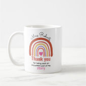 Personalized Back To School for Teachers Students Kaffeetasse (Links)