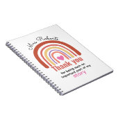 Personalized Back To School for Teachers Students Notizblock (Rechte Seite)