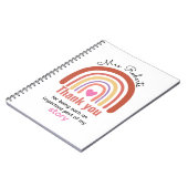 Personalized Back To School for Teachers Students Notizblock (Linke Seite)