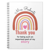 Personalized Back To School for Teachers Students Notizblock (Vorderseite)