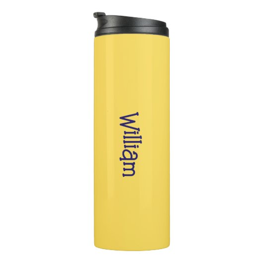 Personalized "Back To School" Fun Doodle Thermosbecher (Nach rechts gedreht)