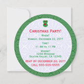 Personalized Bangladeshi Angel Christmas Flag  Einladung (Rückseite)