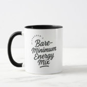Personalized Bare-Minimum Energy Mix Gift Coffee Tasse (Links)