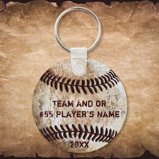PERSONALIZED Baseball Gifts for Players, Seniors Schlüsselanhänger
