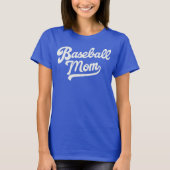 Personalized Baseball Mom Custom Jersey Number  T-Shirt (Vorderseite)