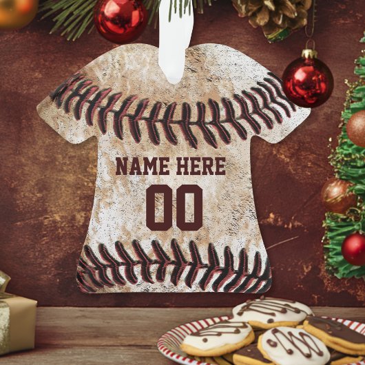 Personalized Baseball Ornaments Ornament