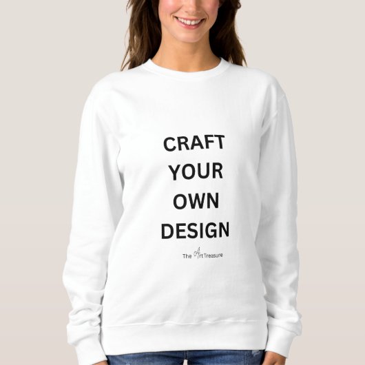 Personalized Basic Sweatshirt - Design Yourself (Vorderseite)