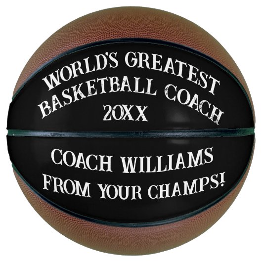 Personalized Basketball (Vorderseite)