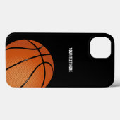 Personalized Basketball Case-Mate iPhone Hülle (Rückseite (Horizontal))