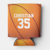 Personalized Basketball Dosenkühler (Vorderseite)