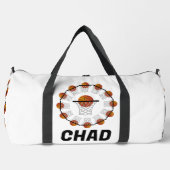 Personalized Basketball Duffle Bag (Vorderseite)