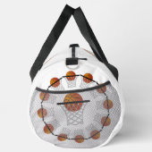 Personalized Basketball Duffle Bag (Rechts)