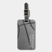 Personalized Basketball Gepäckanhänger (Vorderseite vertikal)