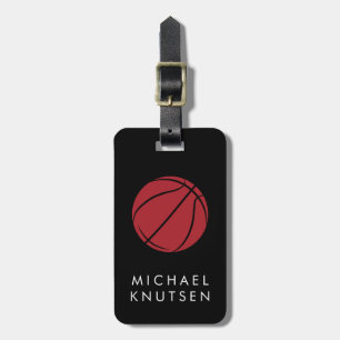 Personalized Basketball Gepäckanhänger