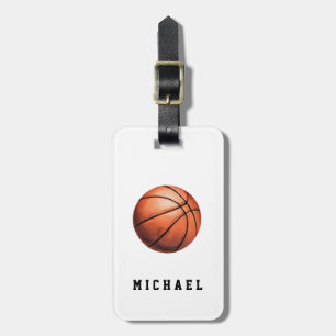 Personalized Basketball Gepäckanhänger