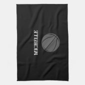 Personalized Basketball Geschirrtuch (Vertikal)
