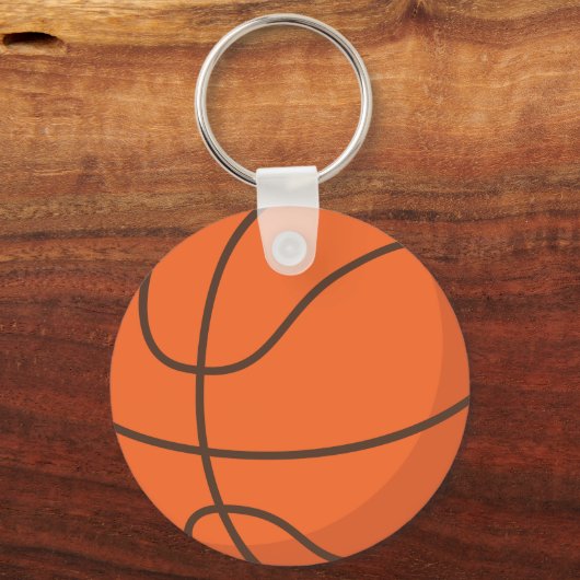 Personalized Basketball Keychain Team Player Schlüsselanhänger (Rückseite)